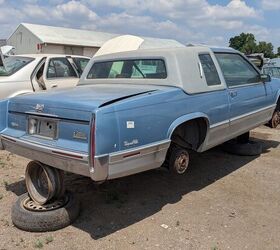junkyard find 1992 cadillac coupe de ville
