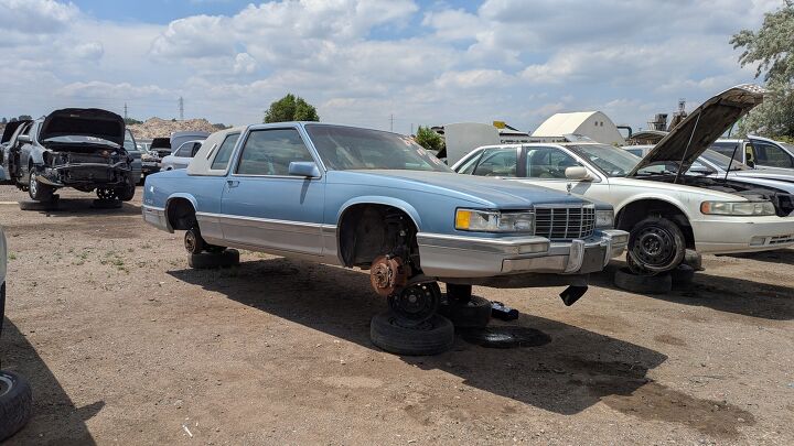 junkyard find 1992 cadillac coupe de ville