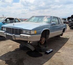 junkyard find 1992 cadillac coupe de ville