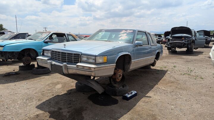 junkyard find 1992 cadillac coupe de ville