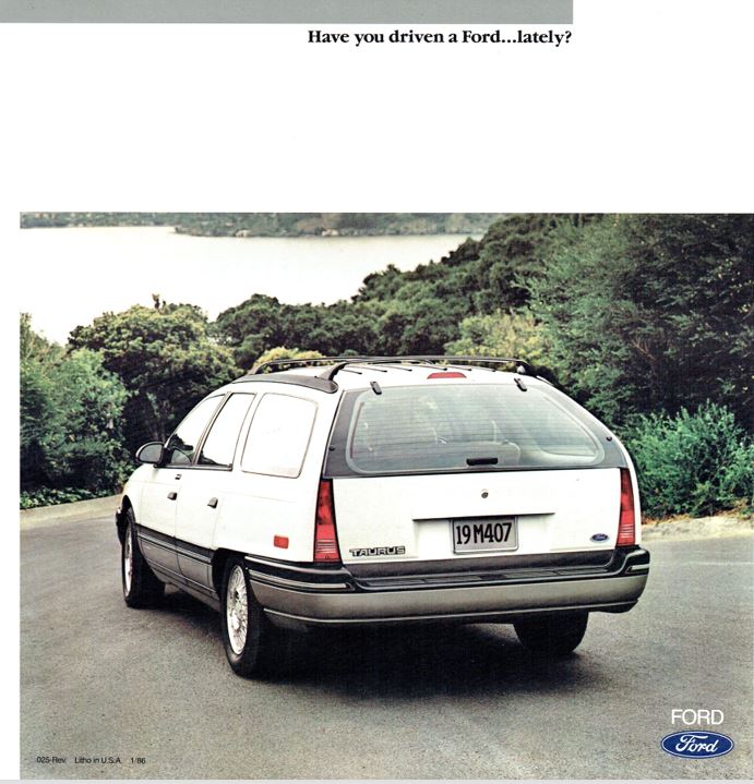 rare rides icons the ford taurus modernizing family transportation part iv