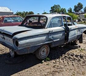 junkyard find 1961 ford falcon fordor sedan