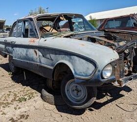 junkyard find 1961 ford falcon fordor sedan