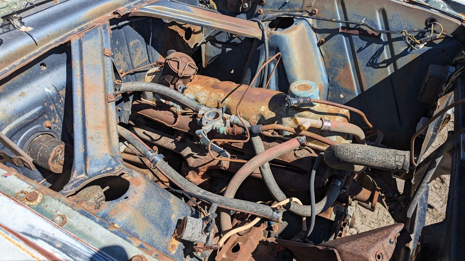 junkyard find 1961 ford falcon fordor sedan