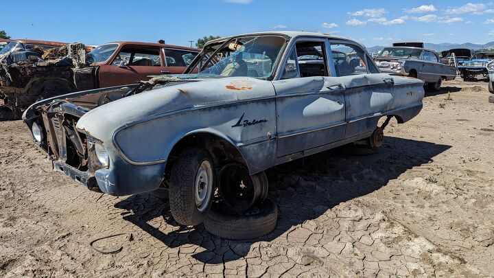 junkyard find 1961 ford falcon fordor sedan