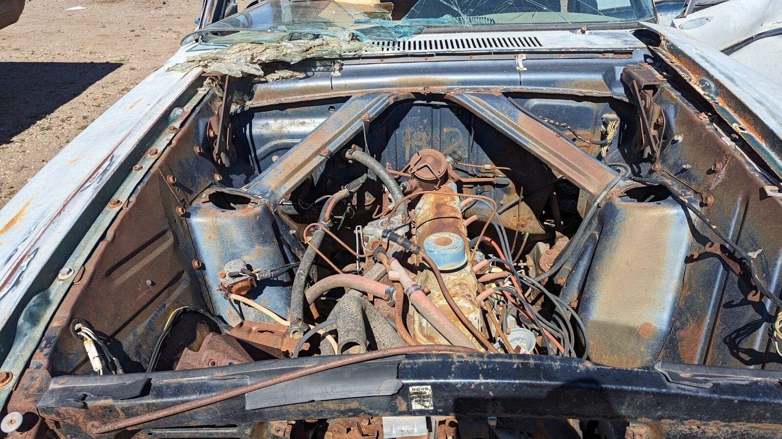 junkyard find 1961 ford falcon fordor sedan
