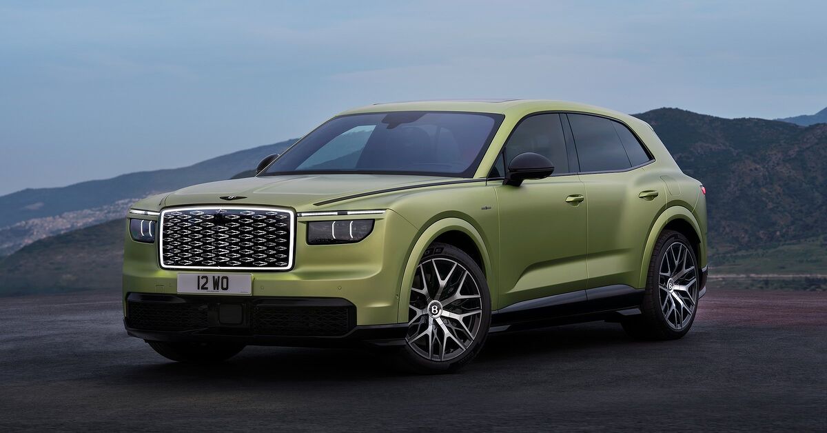 Bentley's First EV Is a 876-HP SUV Called Torcal