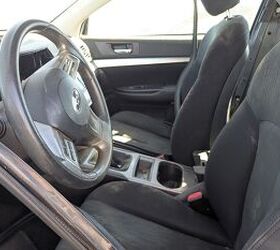 junkyard find 2013 subaru outback with manual transmission