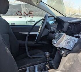 junkyard find 2013 subaru outback with manual transmission