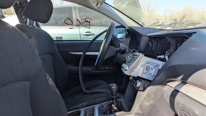 junkyard find 2013 subaru outback with manual transmission