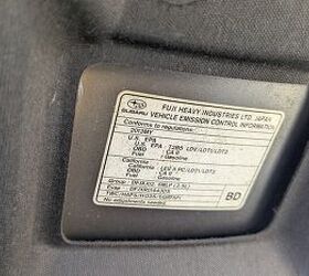 junkyard find 2013 subaru outback with manual transmission