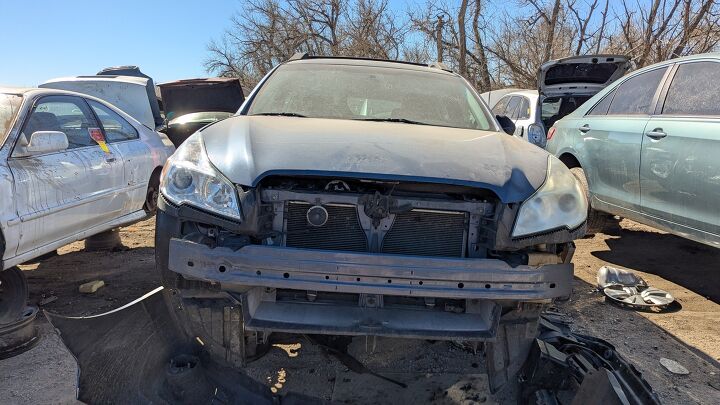 junkyard find 2013 subaru outback with manual transmission