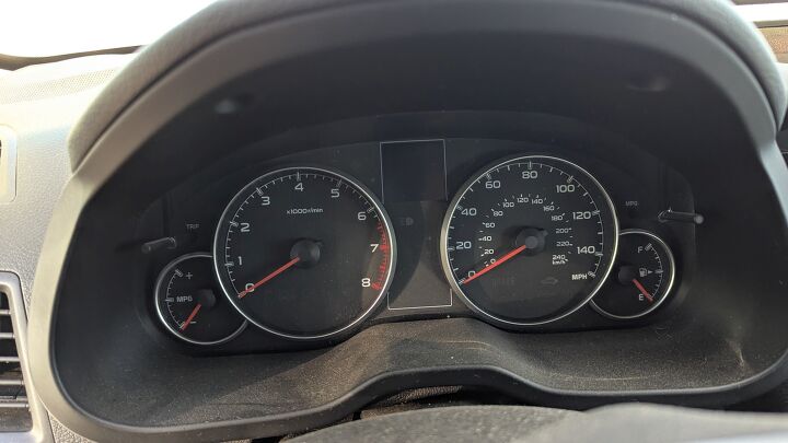 junkyard find 2013 subaru outback with manual transmission