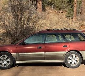junkyard find 2013 subaru outback with manual transmission