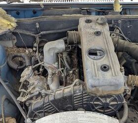 junkyard find 1982 isuzu i mark diesel sedan
