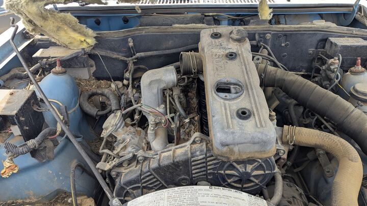 junkyard find 1982 isuzu i mark diesel sedan