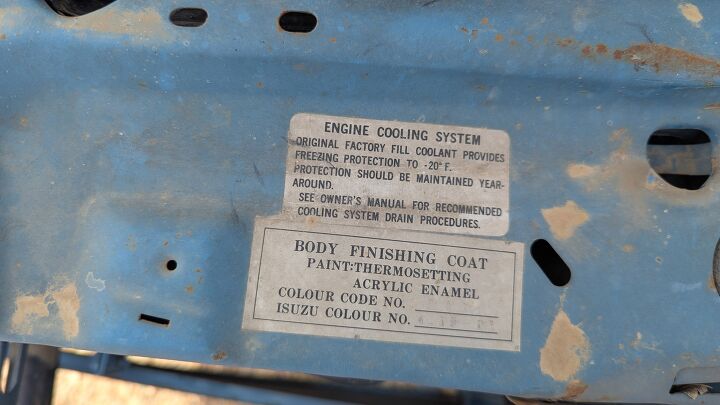 junkyard find 1982 isuzu i mark diesel sedan