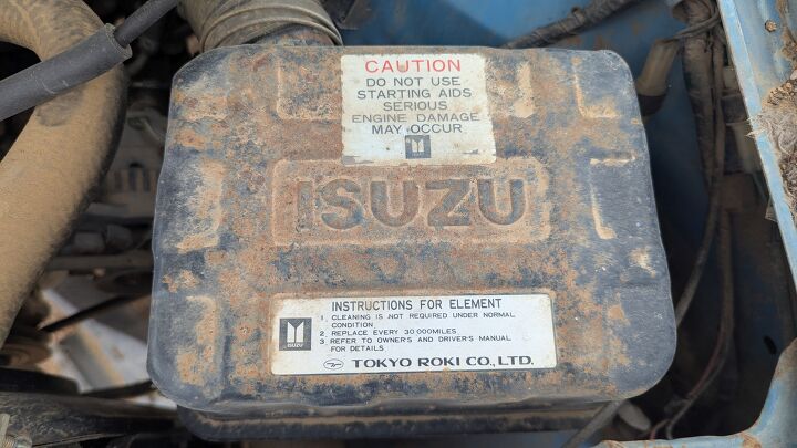 junkyard find 1982 isuzu i mark diesel sedan