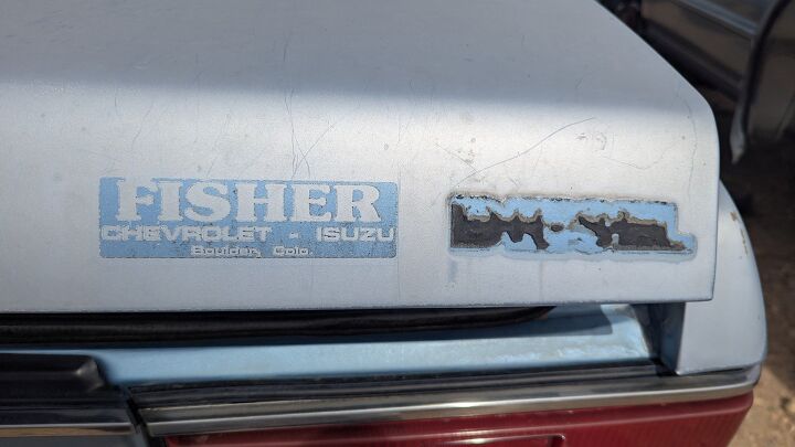junkyard find 1982 isuzu i mark diesel sedan
