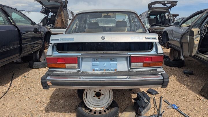 junkyard find 1982 isuzu i mark diesel sedan