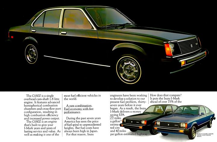 junkyard find 1982 isuzu i mark diesel sedan