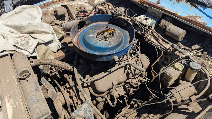 junkyard find 1974 ford courier with cologne v6 swap