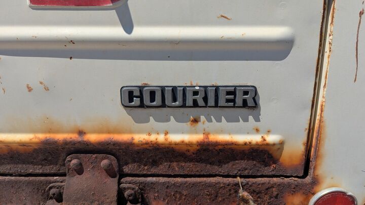 junkyard find 1974 ford courier with cologne v6 swap