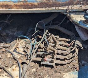 junkyard find 1974 ford courier with cologne v6 swap