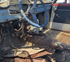 junkyard find 1974 ford courier with cologne v6 swap