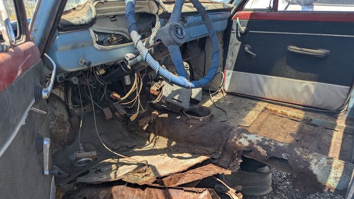 junkyard find 1974 ford courier with cologne v6 swap