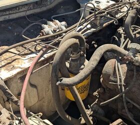 junkyard find 1974 ford courier with cologne v6 swap