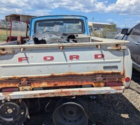 junkyard find 1974 ford courier with cologne v6 swap