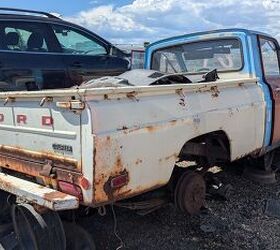 junkyard find 1974 ford courier with cologne v6 swap