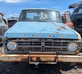 junkyard find 1974 ford courier with cologne v6 swap