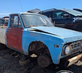 junkyard find 1974 ford courier with cologne v6 swap