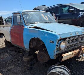 junkyard find 1974 ford courier with cologne v6 swap
