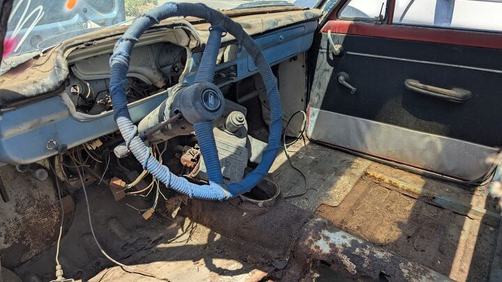 junkyard find 1974 ford courier with cologne v6 swap