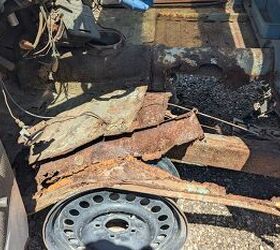 junkyard find 1974 ford courier with cologne v6 swap