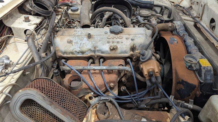 junkyard find 1974 ford courier with cologne v6 swap