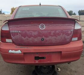 junkyard find 2004 chevrolet corsa comfort sedan