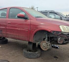 junkyard find 2004 chevrolet corsa comfort sedan