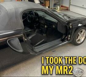 mr2 project episode 2 i took the door off my spyder
