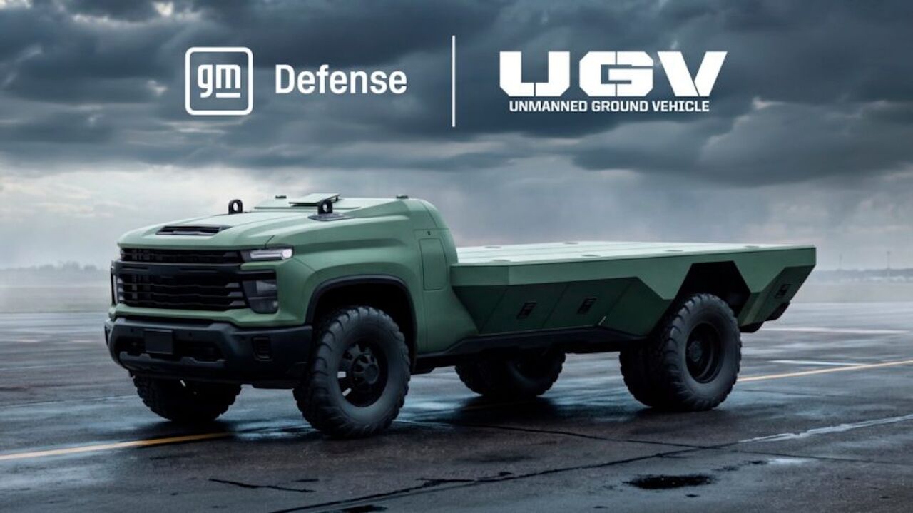 GM Defense Develops Driverless Silverado 3500 HD for the Battlefield