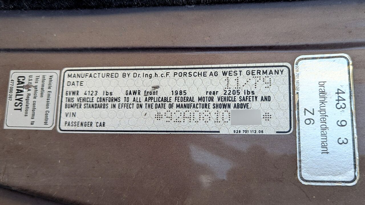 junkyard find 1980 porsche 928