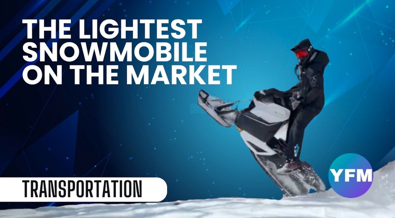 the lightest snowmobile on the market