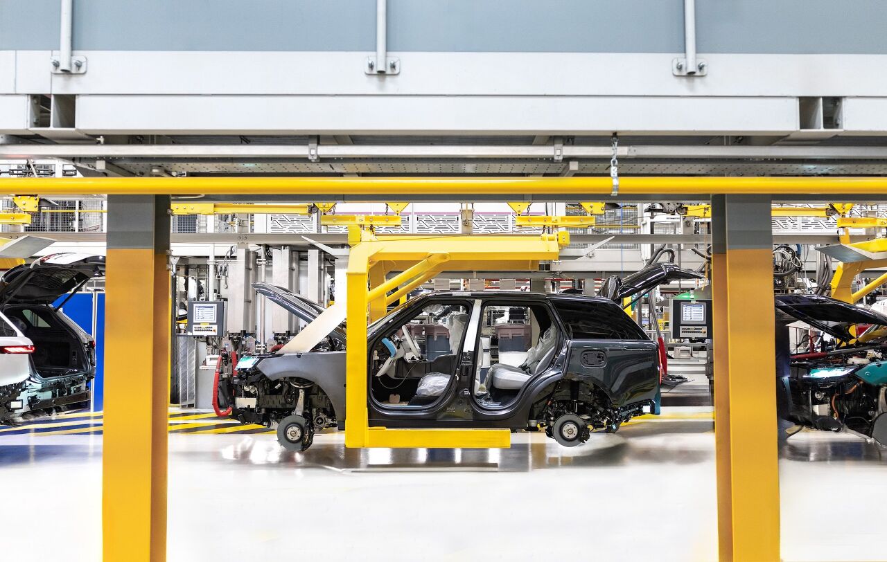the range rover electric s front motor problem